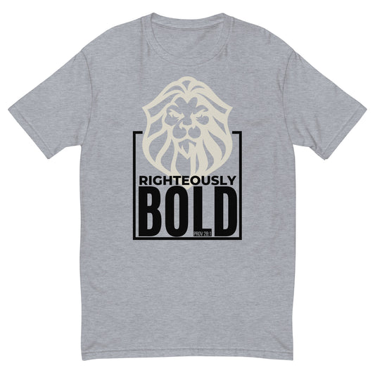 Bold as a Lion - Fitted Short Sleeve T-shirt