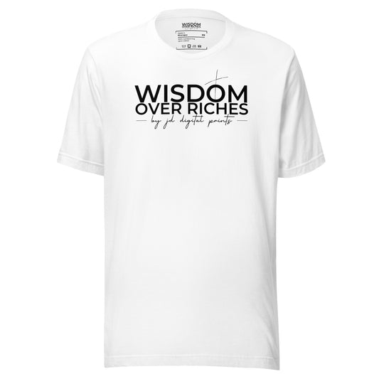 Wisdom Over Riches Logo - Unisex t-shirt